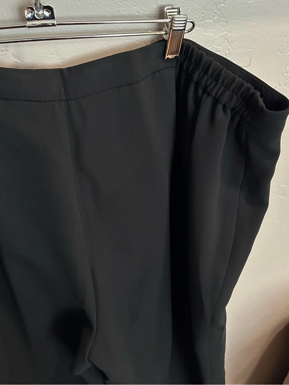 Kasper Black Wide-Leg Dress Trousers NWT Size 22W #J17